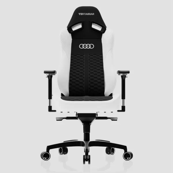 VERTAGEAR SL5800 Audi Rs Edition Gaming Chair - White/black-0