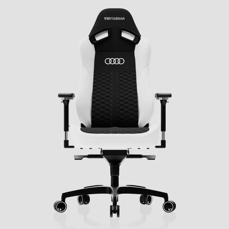 VERTAGEAR SL5800 Audi Rs Edition Gaming Chair - White/black-0