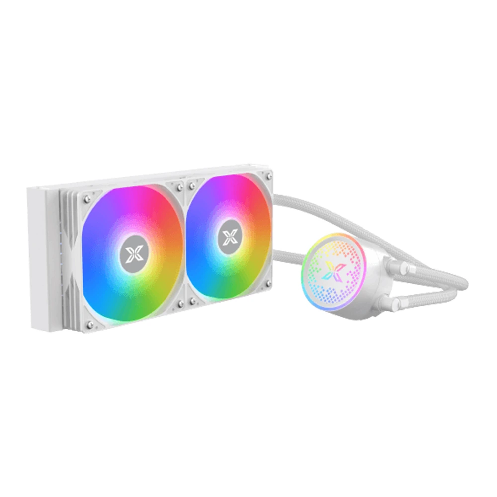 Xigmatek Fenix Arctic 240 PWM ARGB Fan Liquid Cooler - White-thumbnail Xigmatek Fenix Arctic 240 PWM ARGB Fan Liquid Cooler - White-thumbnail