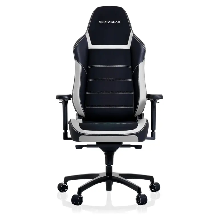 VERTAGEAR PL6800 Gaming Chair - Black/White-0