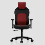 VERTAGEAR SL1800 Office Gaming Chair - Black/Burgundy Red-thumbnail