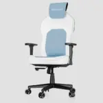 VERTAGEAR SL1800 Office Gaming Chair - White / Black / Baby Blue-0