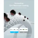 Anker Zolo Cable USB-C to USB-C 240W (1.8m/6ft) -White-139932