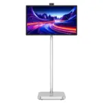 Powerology Android 32” Uhd 60hz Tablet With Stand 8 +128gb - Silver-thumbnail