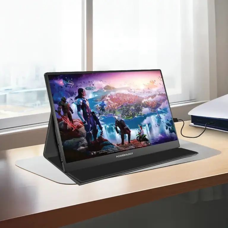Powerology 15.6" Ultra-Slim Portable 144Hz Monitor-0