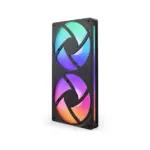 NZXT F240 RGB CORE - 2 x 120mm Single Frame Case Fan - Black-thumbnail
