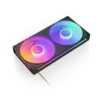 NZXT F240 RGB CORE - 2 x 120mm Single Frame Case Fan - Black-140009