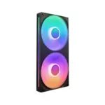 NZXT F280 RGB CORE - 2 x 140mm Single Frame Case Fan - Black-0