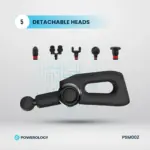 Powerology Full-Body Massage Gun - Black-140030
