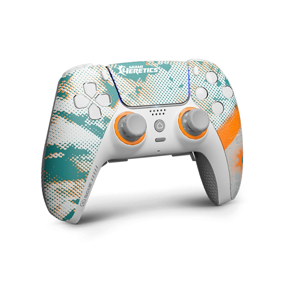 Scuf Reflex Fps Wireless Performance Controller For Ps5 - CDL Miami Heretics 2025-thumbnail Scuf Reflex Fps Wireless Performance Controller For Ps5 - CDL Miami Heretics 2025-thumbnail