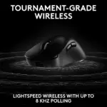 Logitech G PRO X SUPERLIGHT 2 DEX Lightspeed Wireless Gaming Mouse - Black-140061