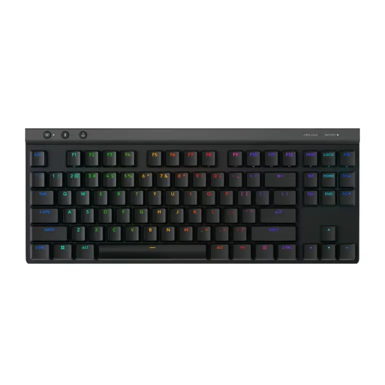 Logitech G515 TKL LIGHTSPEED Low-Profile Wireless Gaming Keyboard Tactile Switch - Black (US Layout)-0