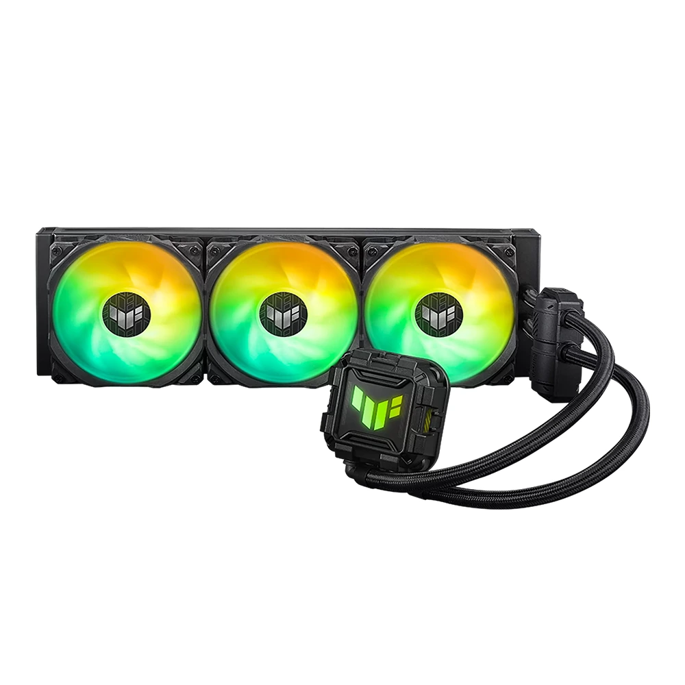 ASUS TUF Gaming LC II 360 ARGB all-in-one CPU liquid coolers with Aura Sync and three TUF Gaming 120mm ARGB radiator fans-0 ASUS TUF Gaming LC II 360 ARGB all-in-one CPU liquid coolers with Aura Sync and three TUF Gaming 120mm ARGB radiator fans-0