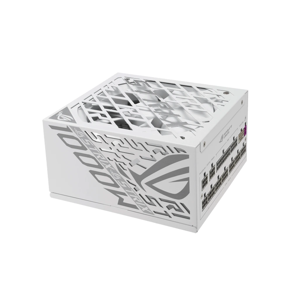 ASUS ROG Strix 1000W Platinum White Edition Power Supply-thumbnail ASUS ROG Strix 1000W Platinum White Edition Power Supply-thumbnail