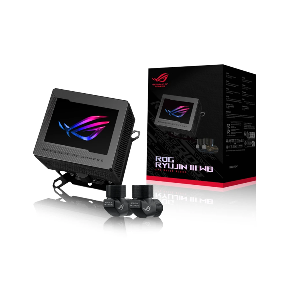 ASUS ROG Ryujin III WB LCD CPU-Wasserblock-140176 ASUS ROG Ryujin III WB LCD CPU-Wasserblock-140176
