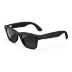 Ray-Ban Meta - Wayfarer glasses with Meta AI, Audio, Photo, Video Compatibility - Polarized Gradient Graphite Lenses - Matte Black-thumbnail