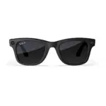 Ray-Ban Meta - Wayfarer glasses with Meta AI, Audio, Photo, Video Compatibility - Polarized Gradient Graphite Lenses - Matte Black-140146