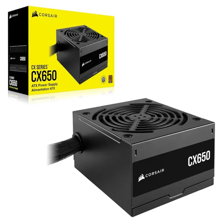 CORSAIR CX Series CX650 - 650W 80 PLUS Bronze ATX Power Supply Unit-0