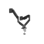 GAMEON GO-5550 Gas Mechanical Spring double Monitor Arm For Gaming And Office Use-142964