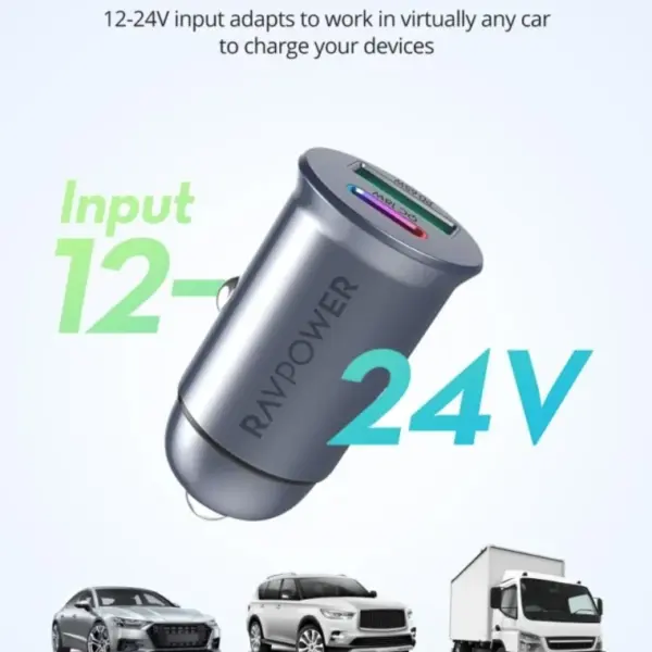 Ravpower Pd Pioneer 65w 2-port Car Charger-0