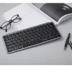 Keychron B1 Pro Ultra-slim Wireless 75% Zmk Custom Keyboard For Windows & Mac, Arabic / English - Space Grey-0