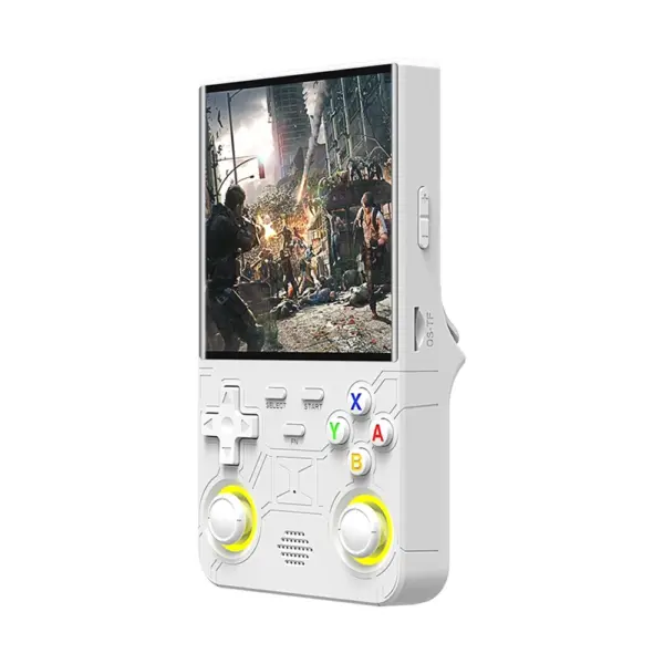 R36 Ultra Retro Handheld Game Console with 64GB - White-0