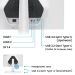 BENQ EX271Q - 27 Inch 2K QHD 180Hz 1ms HDMI 2.0 IPS Gaming Monitor - White-142049