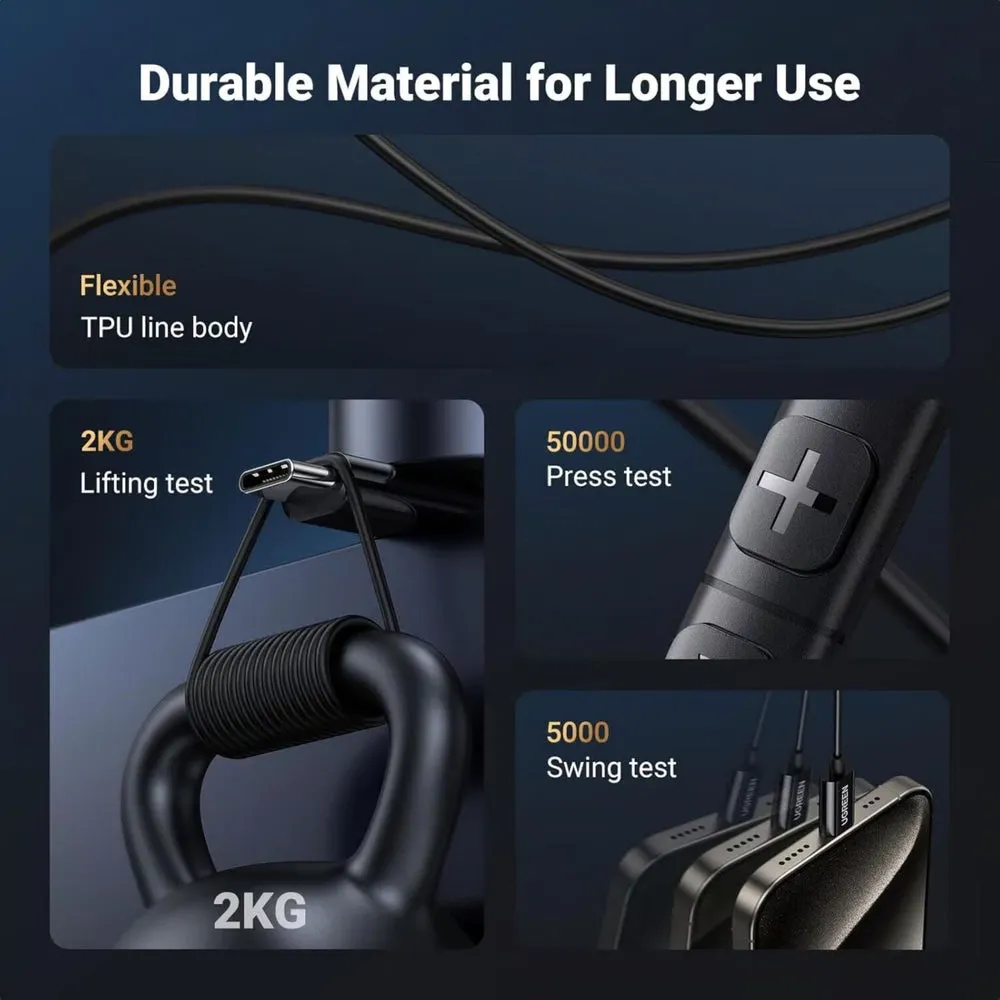 UGREEN Wired Earphones with USB-C Connector - EP106-143300 UGREEN Wired Earphones with USB-C Connector - EP106-143300