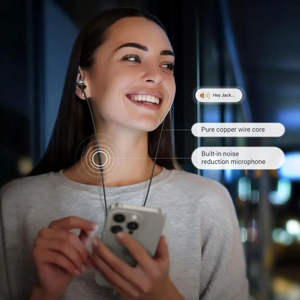 UGREEN Wired Earphones with USB-C Connector - EP106-143301 UGREEN Wired Earphones with USB-C Connector - EP106-143301