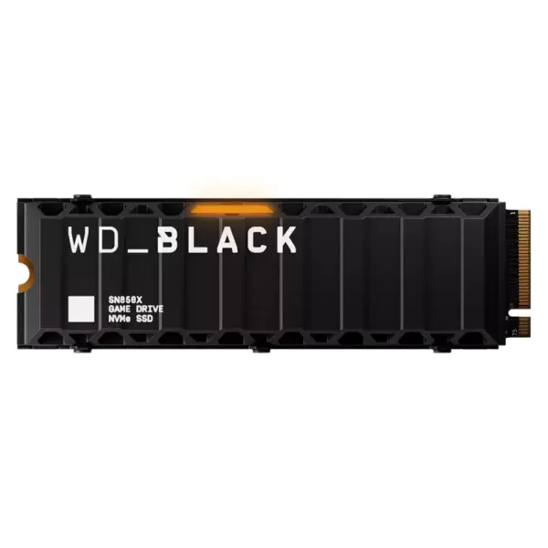 WD BLACK SN850X NVMe SSD - 8TB With Heatsink - Black-0