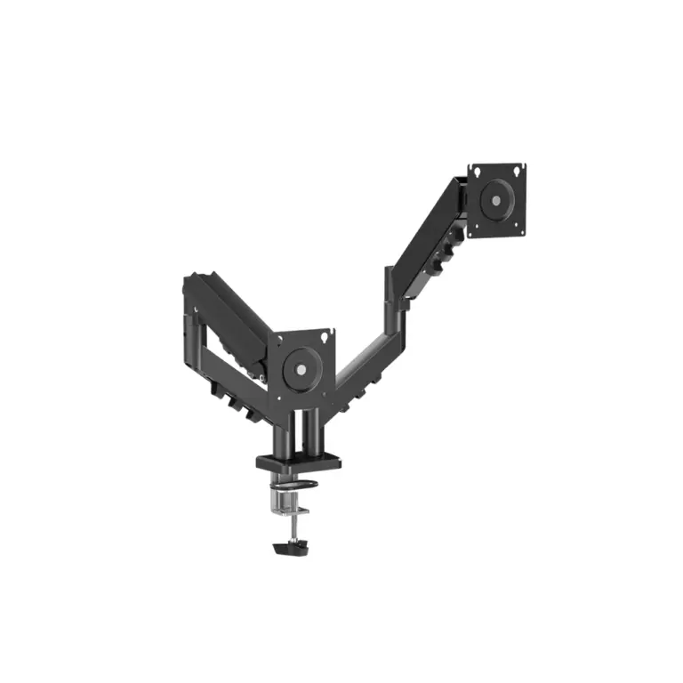 GAMEON GO-5550 Gas Mechanical Spring double Monitor Arm For Gaming And Office Use-0
