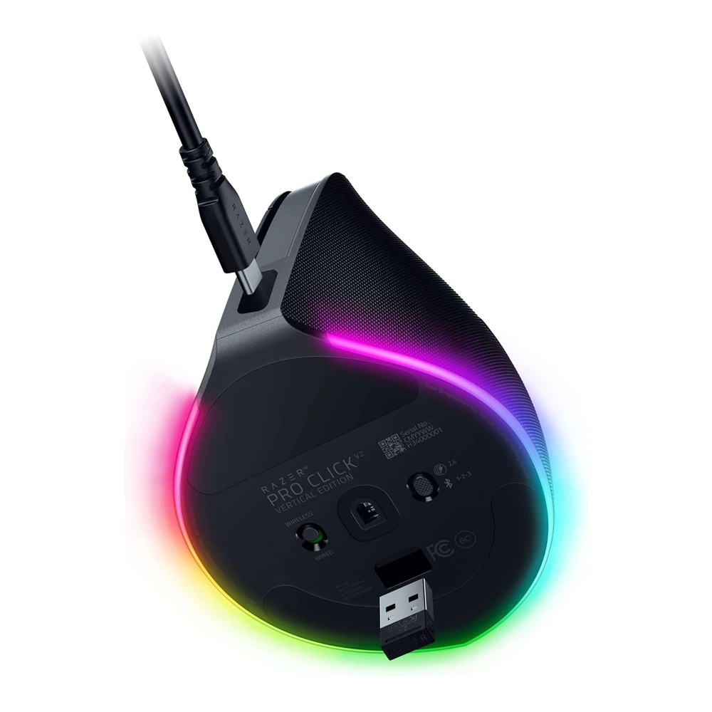 Razer Pro Click V2 Vertical Wireless Mouse: 6 Button Ergonomic Design-143066 Razer Pro Click V2 Vertical Wireless Mouse: 6 Button Ergonomic Design-143066