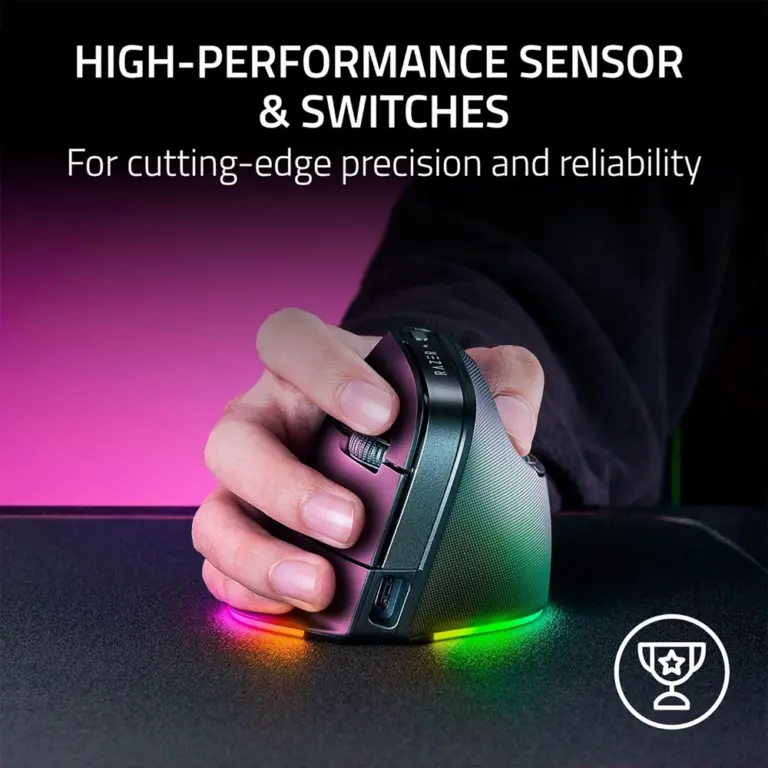 Razer Pro Click V2 Vertical Wireless Mouse: 6 Button Ergonomic Design-0
