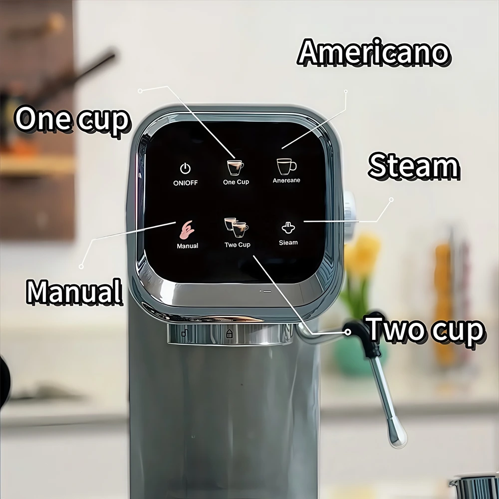 YSELE Coffee Maker Em2408 - Silver-143125 YSELE Coffee Maker Em2408 - Silver-143125