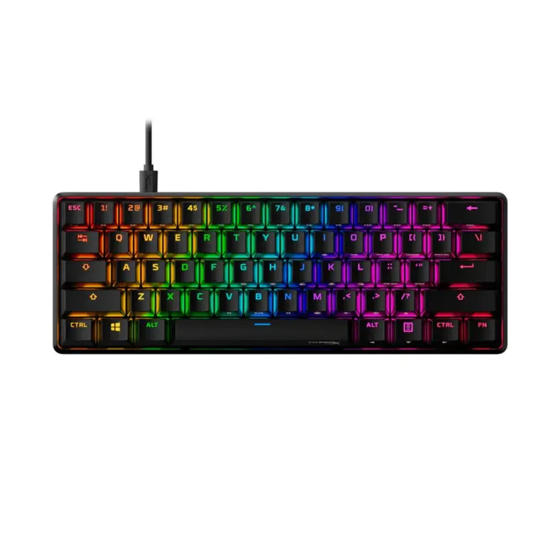 HyperX Alloy Origins 60 - Mechanical Gaming Keyboard HyperX Red Switch English and Arabic-0
