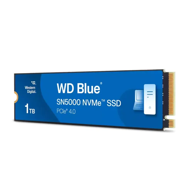 WD Blue SN5000 1TB NVME SSD M.2 PCIe 4.0 Upto 5,150 MB/s Read-0