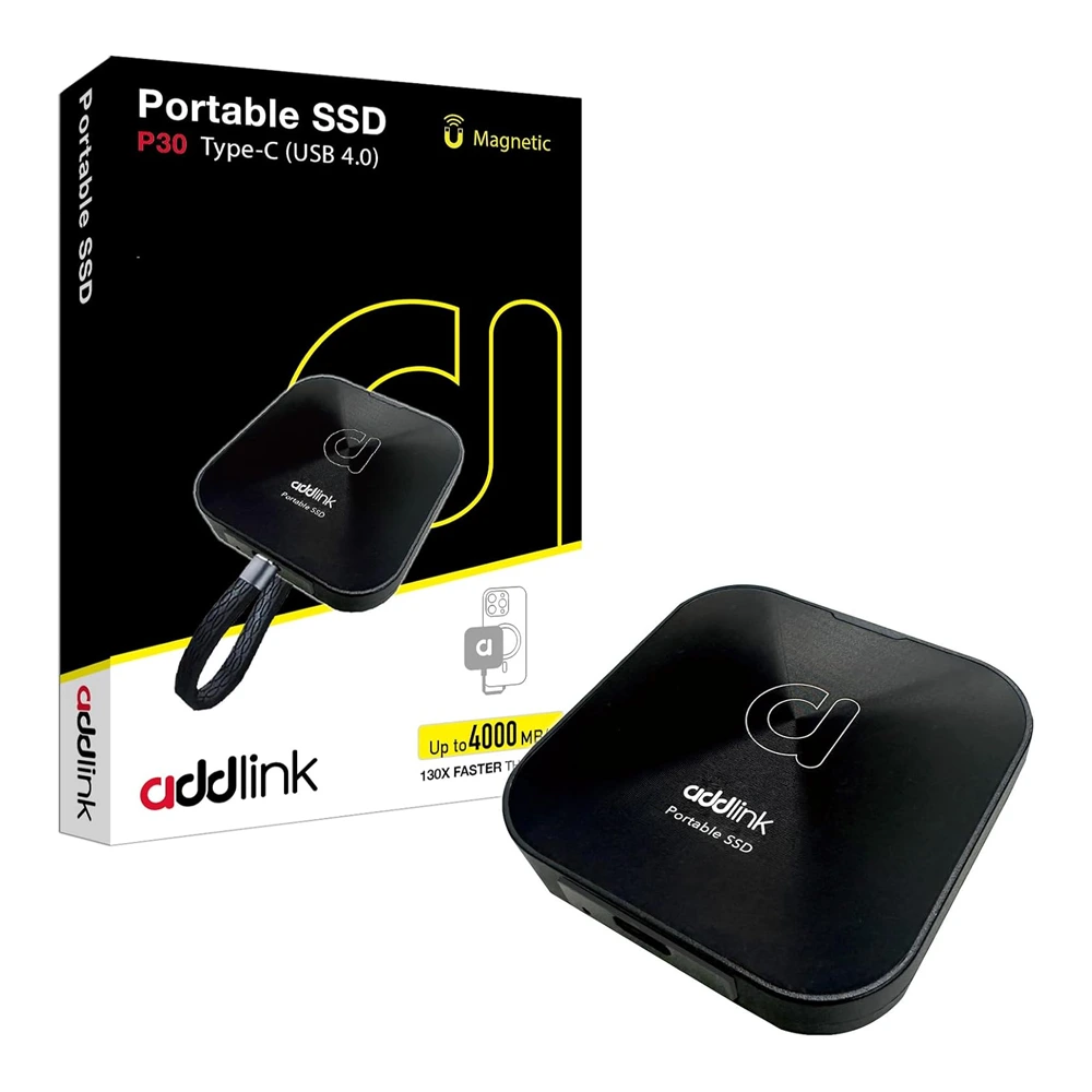 Addlink P30 Portable 2tb Ssd With Magsafe And Usb-c To Usb-c Cable-0 Addlink P30 Portable 2tb Ssd With Magsafe And Usb-c To Usb-c Cable-0