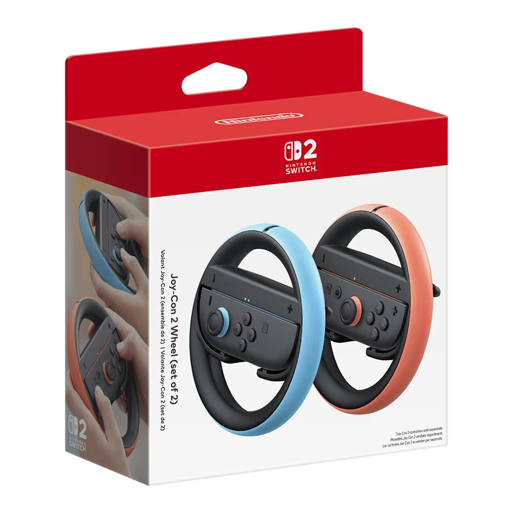Joy-Con 2 Wheel (set of 2) For Nintendo Switch 2-141551 Joy-Con 2 Wheel (set of 2) For Nintendo Switch 2-141551