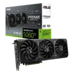 ASUS PRIME Nvidia GeForce RTX 5060Ti OC 8GB GDDR7 DLSS 4 Graphics Card - Black-0