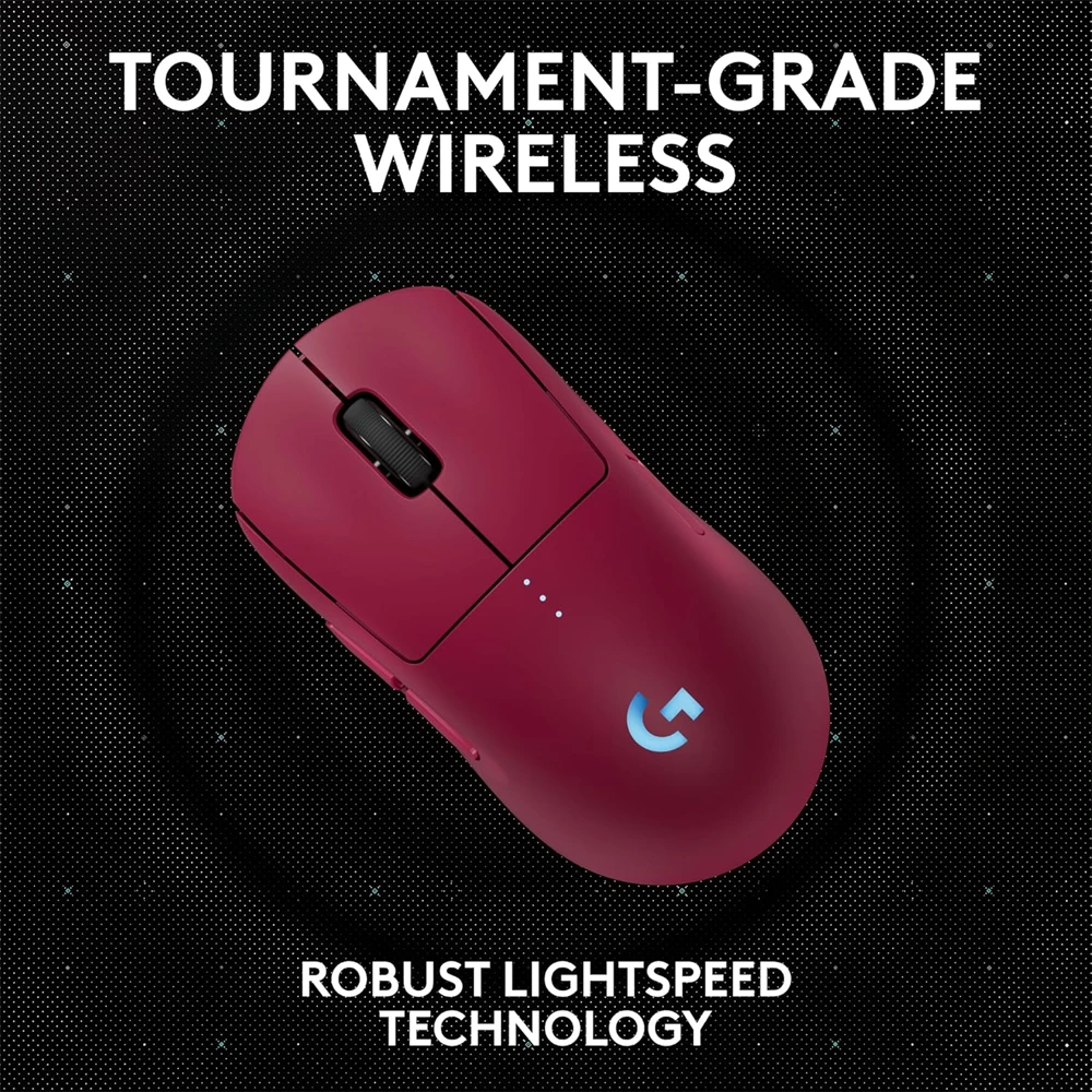 Logitech PRO 2 LIGHTSPEED Wireless Gaming Mouse - Pink-141892 Logitech PRO 2 LIGHTSPEED Wireless Gaming Mouse - Pink-141892