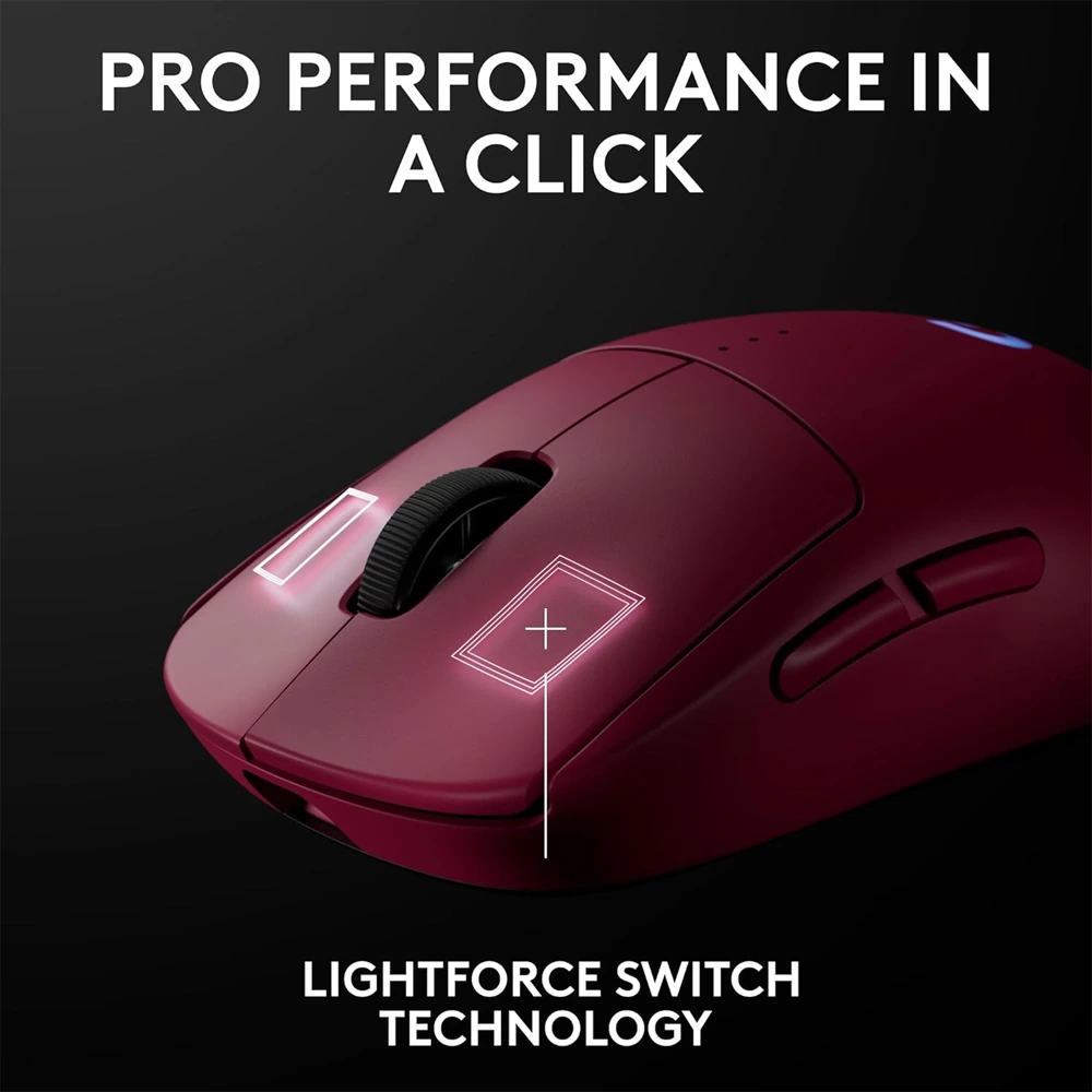 Logitech PRO 2 LIGHTSPEED Wireless Gaming Mouse - Pink-141895 Logitech PRO 2 LIGHTSPEED Wireless Gaming Mouse - Pink-141895