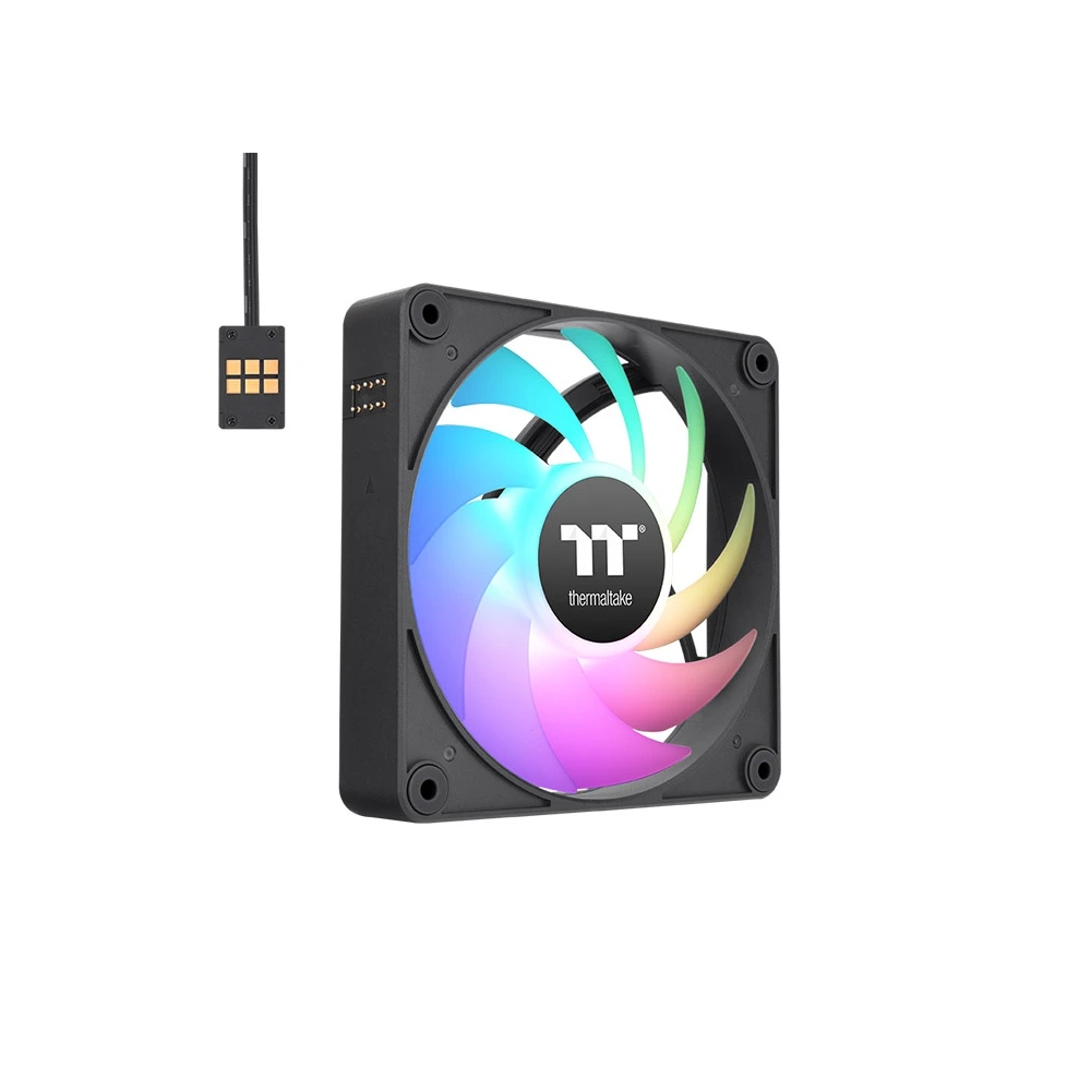 Thermaltake CT120 EX ARGB Sync PC Cooling Fan (3-Fan Pack) - Black-141929 Thermaltake CT120 EX ARGB Sync PC Cooling Fan (3-Fan Pack) - Black-141929