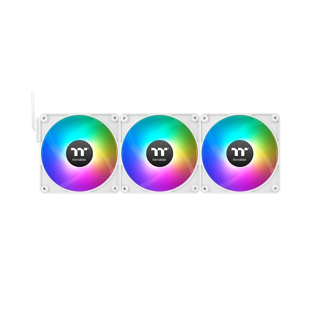 Thermaltake CT120 EX ARGB Sync PC Cooling Fan (3-Fan Pack) - Snow-0 Thermaltake CT120 EX ARGB Sync PC Cooling Fan (3-Fan Pack) - Snow-0