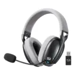 Redragon H878 3-mode Wireless Gaming Headset - Black & Gray-thumbnail
