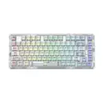 Redragon K649 ELF PRO 78% 3-Mode RGB Mechanical Keyboard - Transparent-0