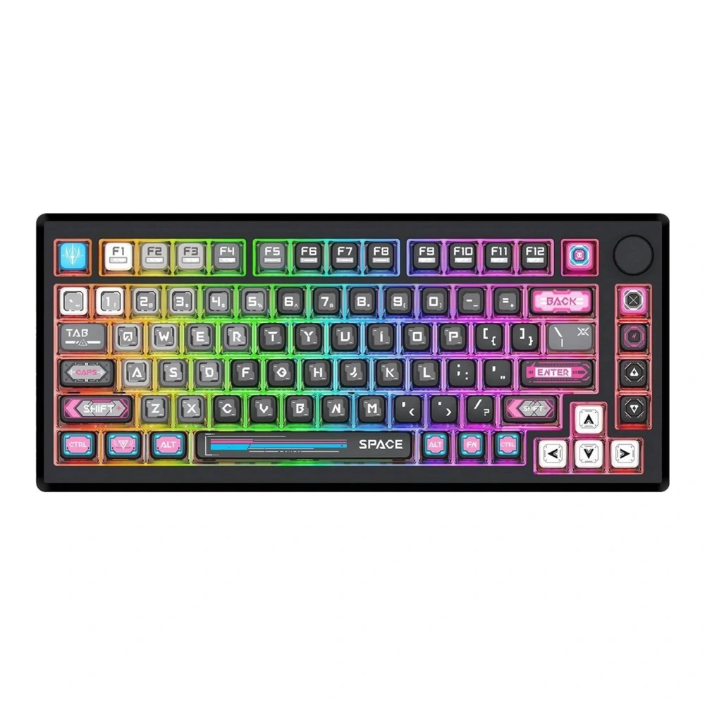 Redragon K732MC-RGB-PRO 3 Modes Connection Aluminum Alloy Body Mechanical Keyboard-0 Redragon K732MC-RGB-PRO 3 Modes Connection Aluminum Alloy Body Mechanical Keyboard-0