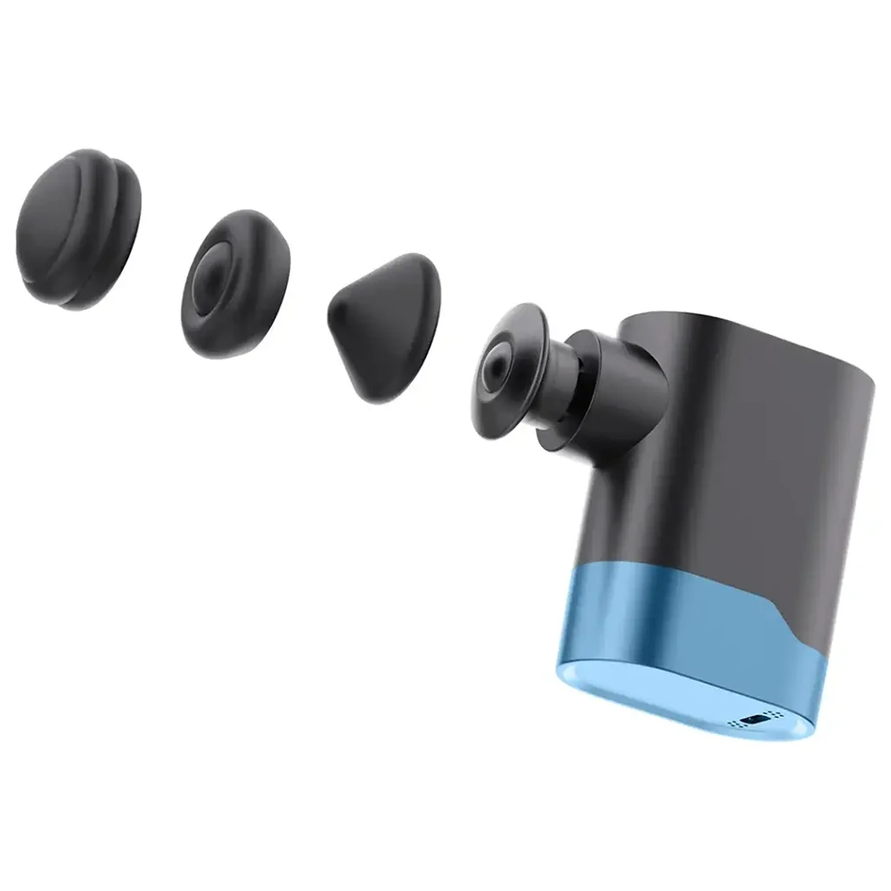 Powerology Ultra-Mini Travel Massager - Black-thumbnail Powerology Ultra-Mini Travel Massager - Black-thumbnail