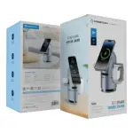 Powerology Qi2 Speaker Charge Station - Gray-142338