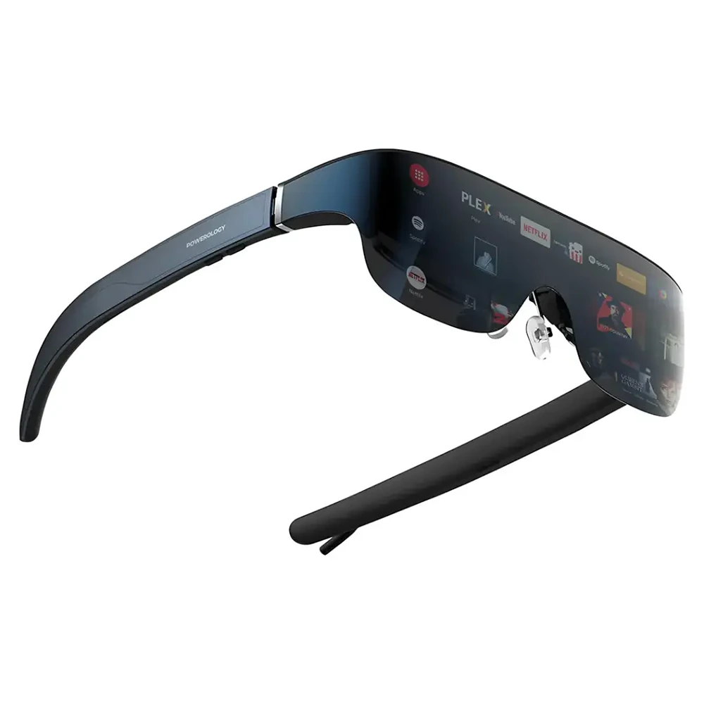 Powerology 2/3D Ultra AR Movie Glass 1080P 120" - Blue-thumbnail Powerology 2/3D Ultra AR Movie Glass 1080P 120" - Blue-thumbnail