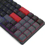 Redragon K626 RGB Wireless Mechanical Keyboard with Number Pad, Triple Mode 75% Low Profile Keyboard-142398
